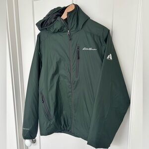 Eddie Bauer First Ascent Men's EverTherm Hooded Down Jacket - Avocado - Size S